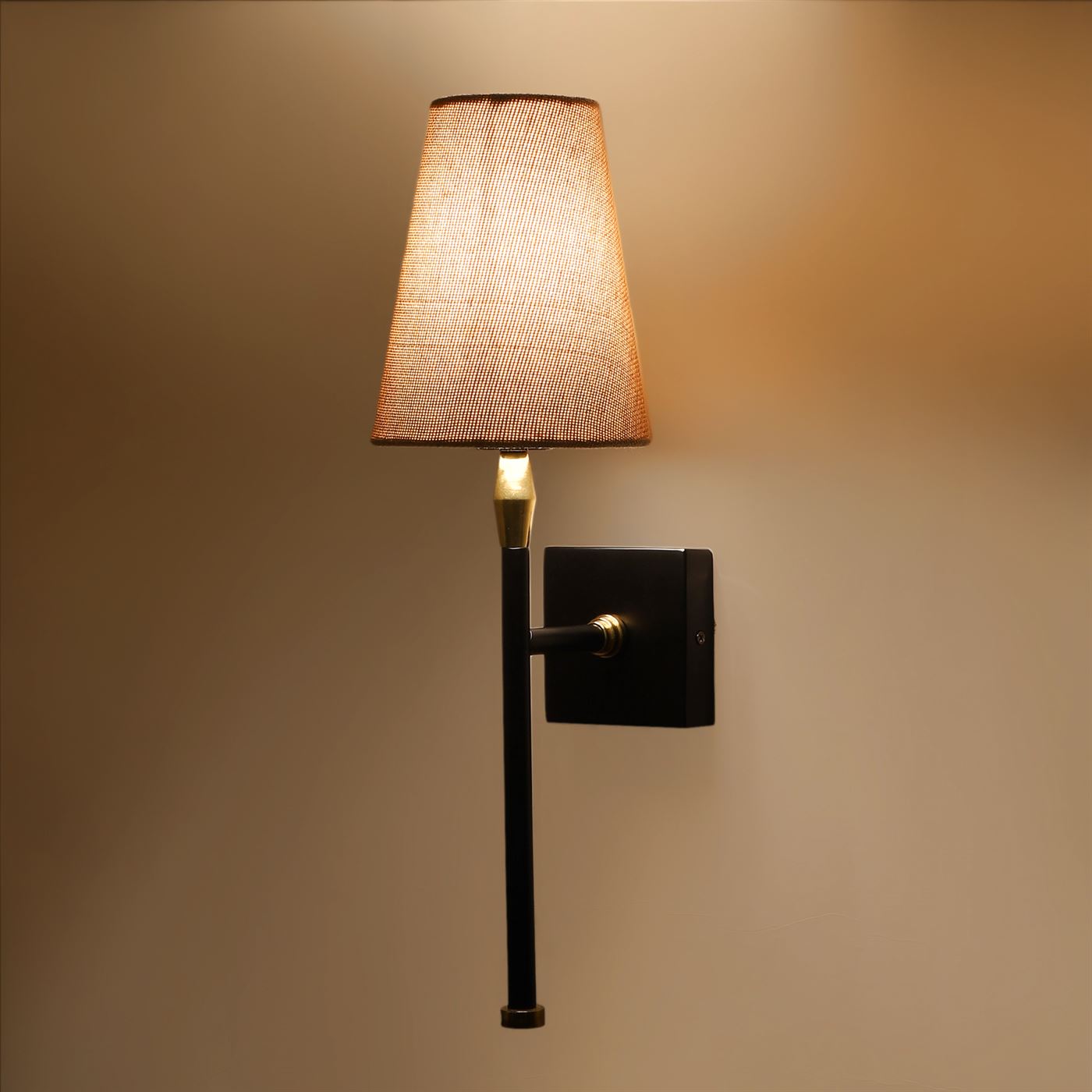 Taurus Wall Light (Black / Gold)