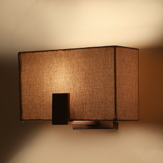 Thick L shape wall light (Rose gold)