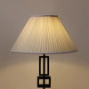 Classic Empire shade (Off white) pleated  Raw Silk Fabric