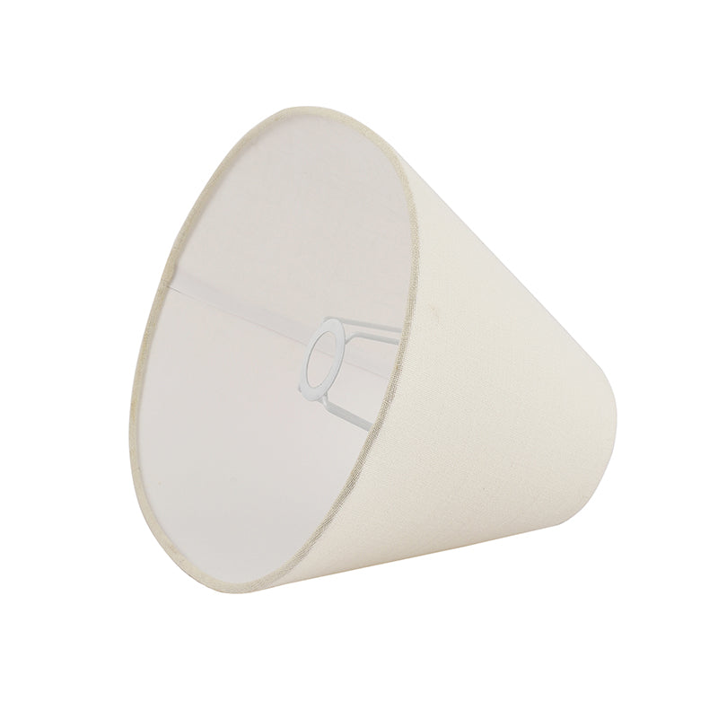 Oval shade (cream) cotton fabric