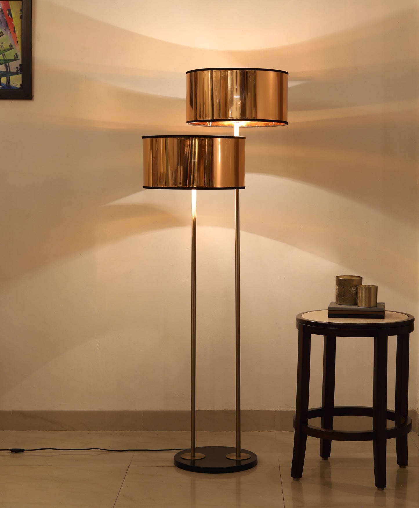 Dual Pole Floor Lamp