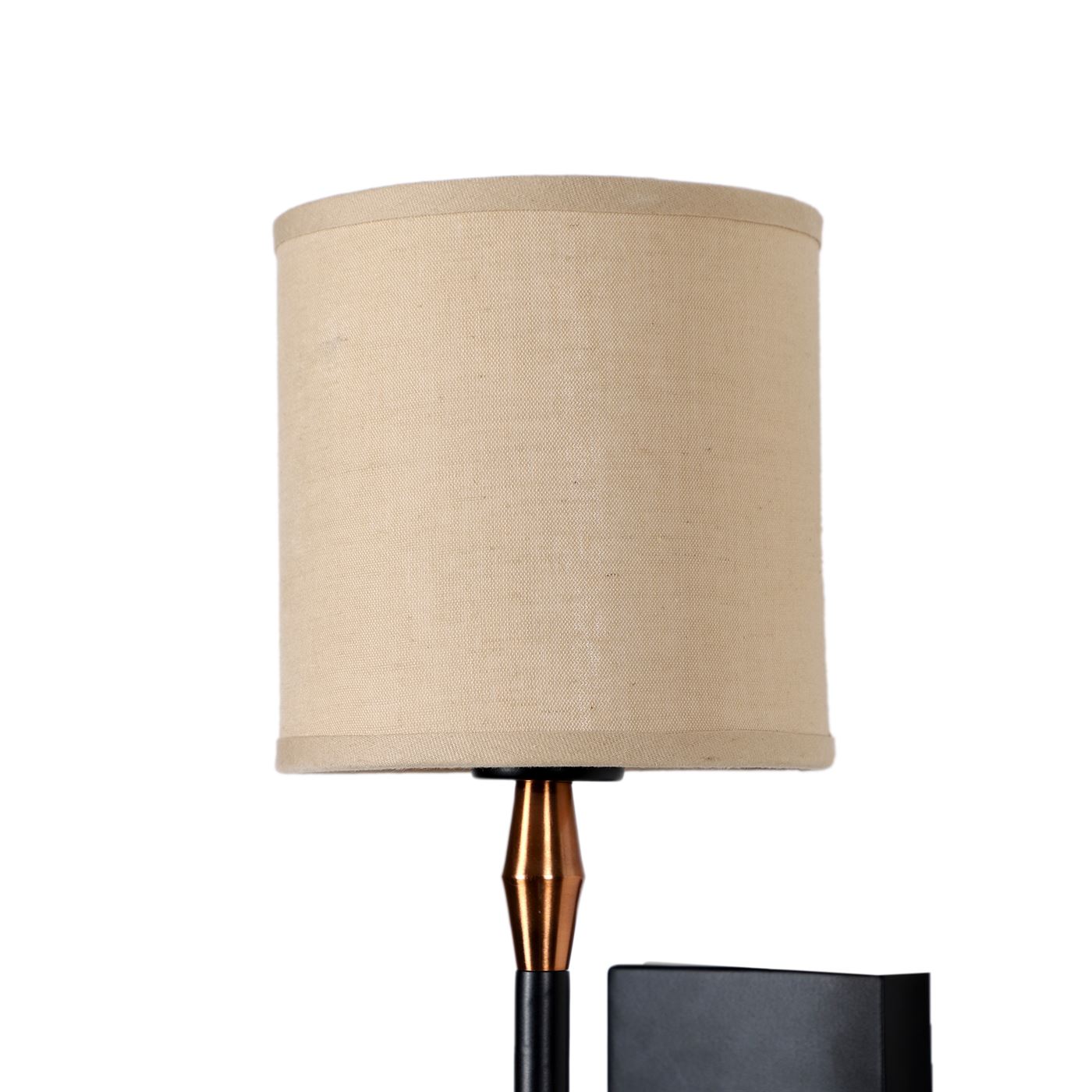 Taurus Wall Light (Black/rose gold)