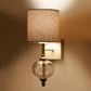 Vega Wall Light (Stone Finish + Clear)