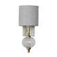 Vega Wall Light (Stone Finish + Clear)