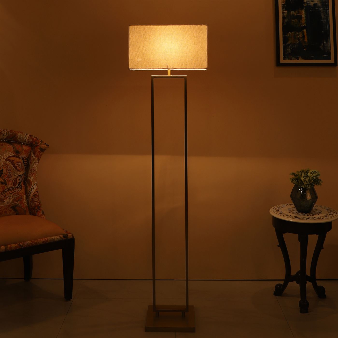 Hoag's Object II Floor Lamp Frame Floor Lamp