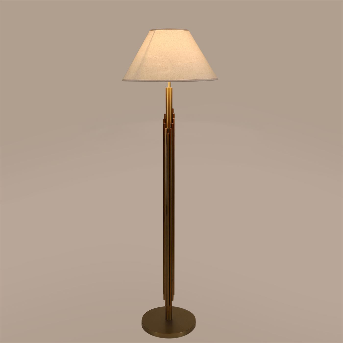 Black Eye Floor Lamp (Gold)