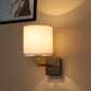 Square base single wall light