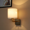 Square base single wall light
