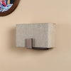 Thick L shape wall light (Rose gold)