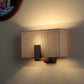 Thin L shape wall light (Rose gold)