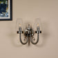 Double arm Wall Light with clear glass