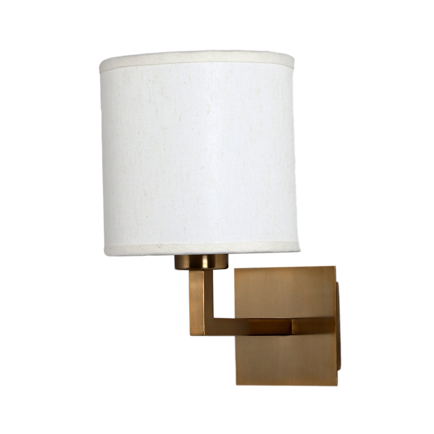 Square base single wall light