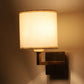 Square base single wall light