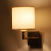 Square base single wall light