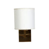 Square base single wall light