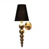 Round base long round balls Wall Lights