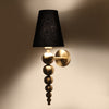 Round base long round balls Wall Lights