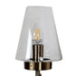 Double arm Wall Light with clear glass