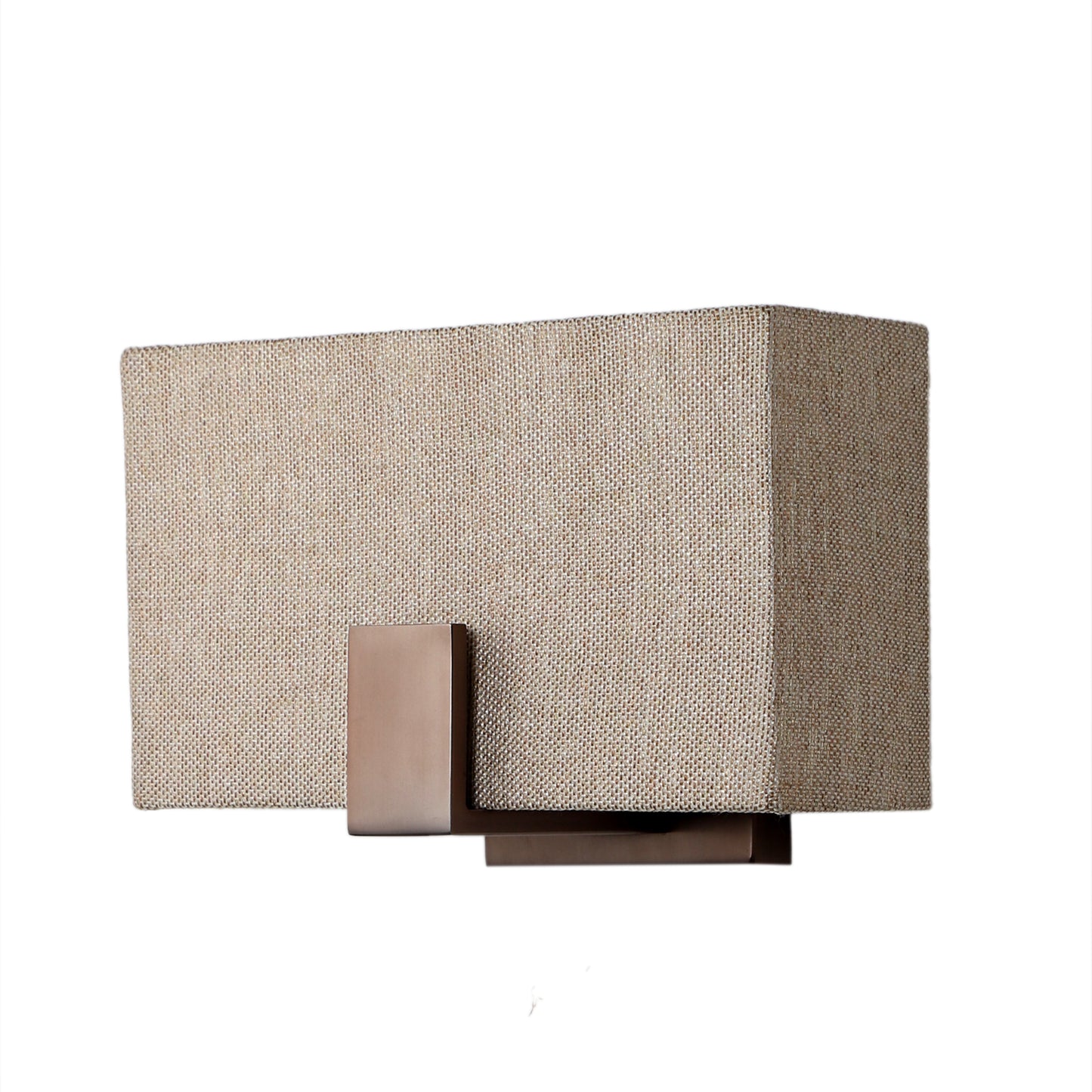 Thick L shape wall light (Rose gold)