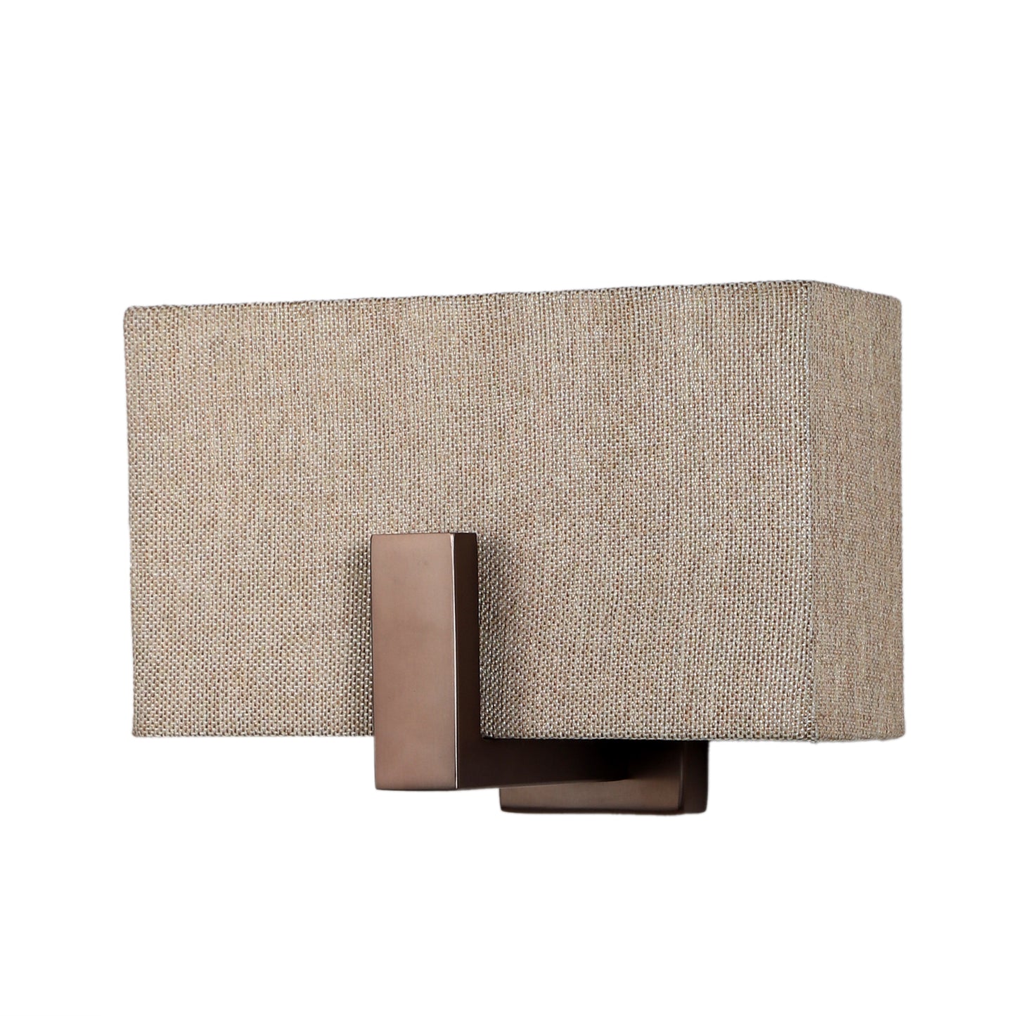 Thin L shape wall light (Rose gold)