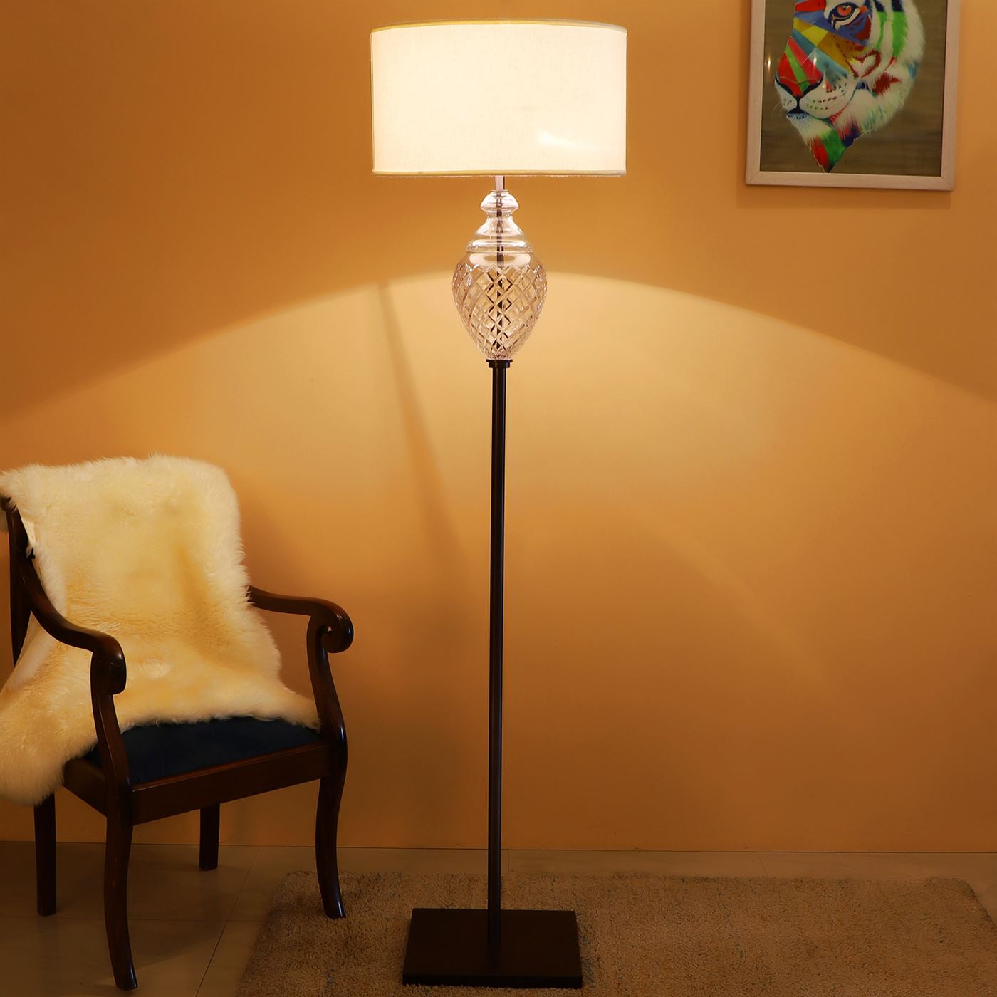 Coma Pinwheel Floor Lamp