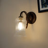 Round base Downward single arm Wall Light