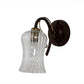 Round base Downward single arm Wall Light