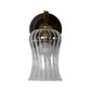 Round base Downward single arm Wall Light