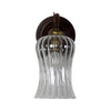 Round base Downward single arm Wall Light
