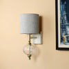 Vega Wall Light (Stone Finish + Clear)