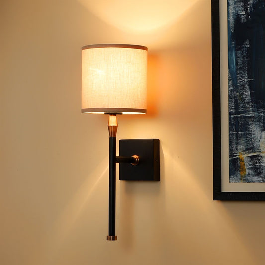 Taurus Wall Light (Black/rose gold)
